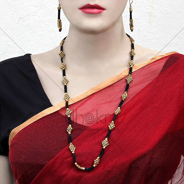 Dhokra Queen Bee Avanti Set